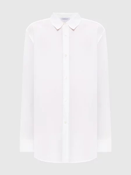 Сорочка Reyes з вовни та кашеміру Gabriela Hearst біла