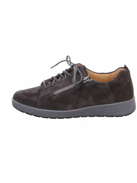 Sneakersy Ganter skórzane szare