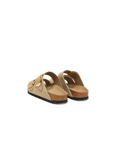Birkenstock Papucs Arizona Big Buckle Hex Barna bézs