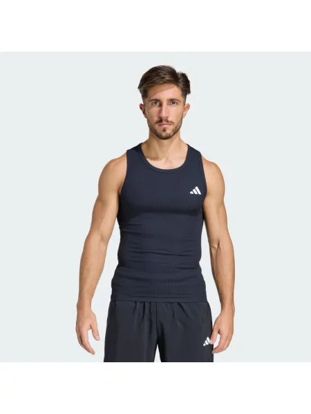 ADIDAS PERFORMANCE Funkční tričko Power Ess marine modrá / bílá černé