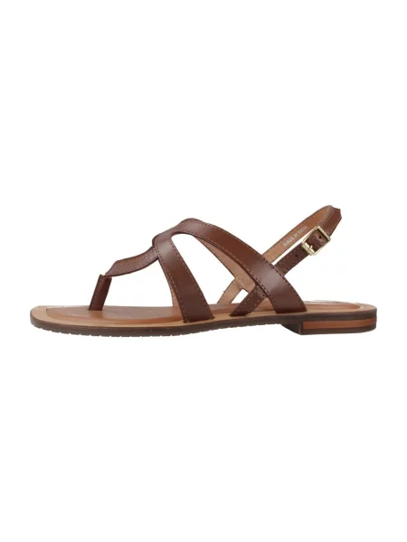 Geox sandale de piele D SOZY QC C maro