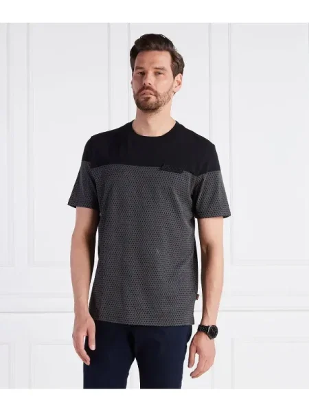 BOSS ORANGE Tricou Teehalfrete | Relaxed fit negru