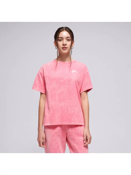 Nike T-Shirt K Nsw Club Wash Tee Girl różowa