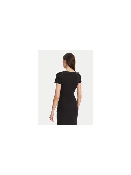 Guess Marškinėliai Regular Fit juoda