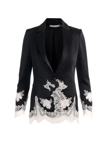 Sacou Alice + Olivia din dantelă negru