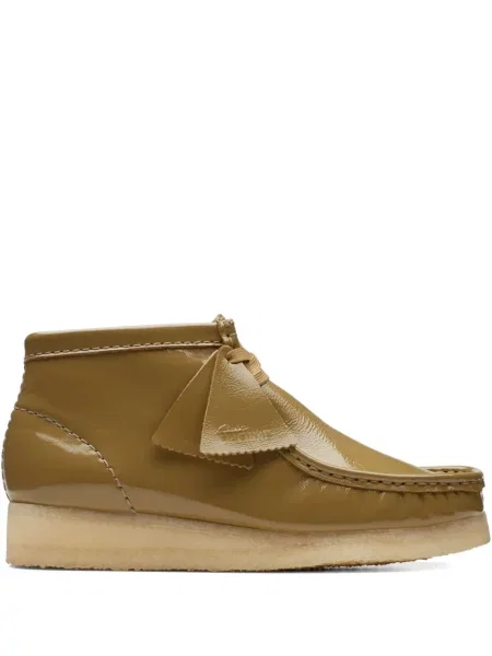 Botine Clarks Originals din piele de lac
