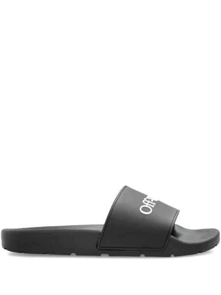 Papuci Off-white alb