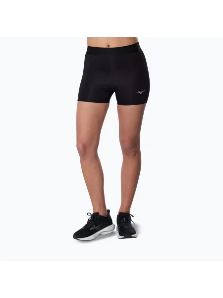 Pantaloni scurți de alergare pentru femei Mizuno Core Impulse Short black negru