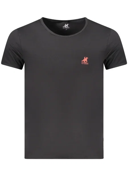 Polo majica U.s. Grand Polo s kratkimi rokavi črna