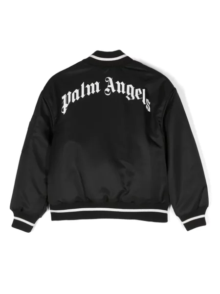 Kurtka bomber dziecięcy Palm Angels czarny