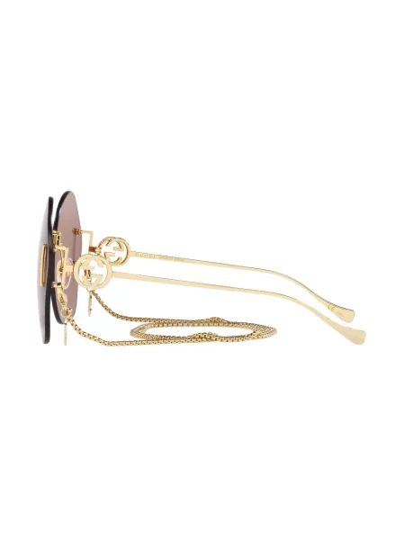 Sluneční brýle Gucci Eyewear zlaté