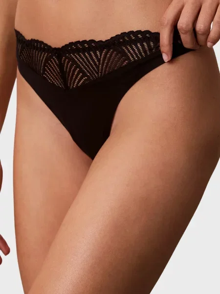 Стрінги Calvin Klein чорні