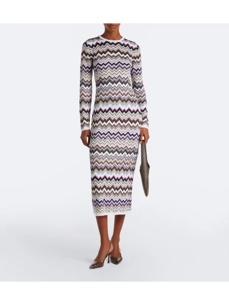 Rochie midi Missoni de lână