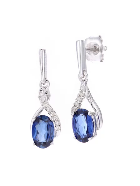 DIAMANT LETERNEL Náušnice strieborná