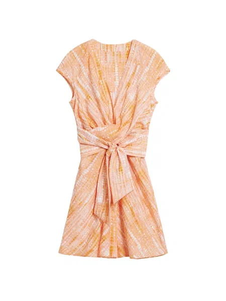 Desigual Rochie tip bluză crem portocaliu