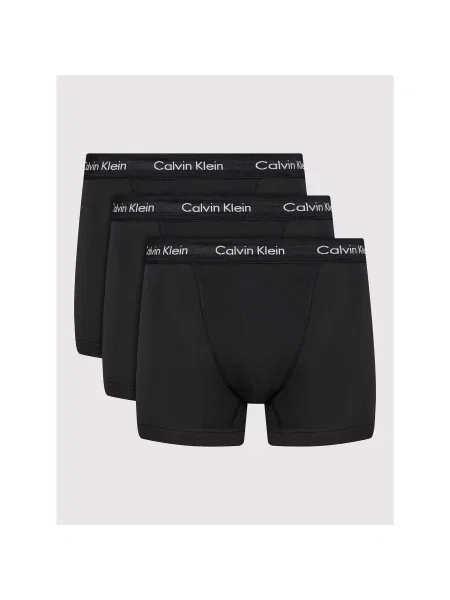 Calvin Klein Underwear Σετ μποξεράκια 3 τμχ μαύρο