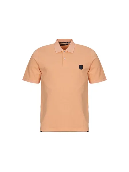 Polo majica Jack & Jones s kratkimi rokavi oranžna