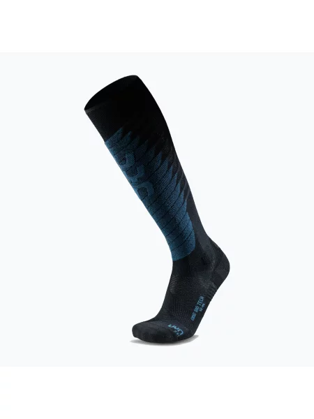 Șosete de schi pentru bărbați UYN Ski One Biotech black/blue negru