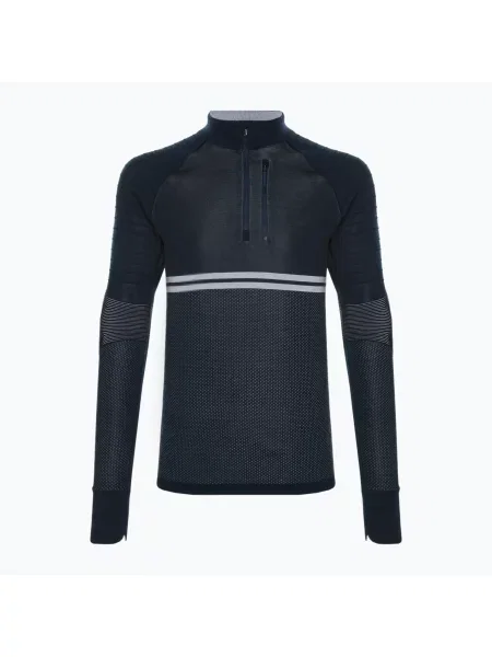 Мъжки термален суитшърт Smartwool Intraknit Merino Tech Zip navy blue синьо