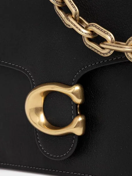 Colier Coach din piele negru