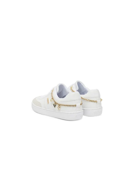Guess Sneakersy FLTNAO biela