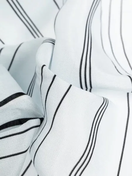 Fular Samsøe Samsøe cu dungi alb