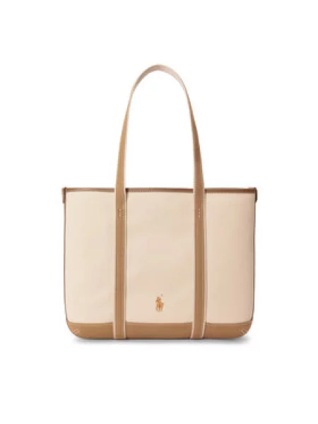 Polo Ralph Lauren Shopper táska homok / konyak bézs