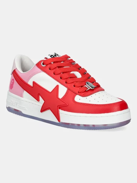 A Bathing Ape sneakersy BAPESTA OS L czerwony