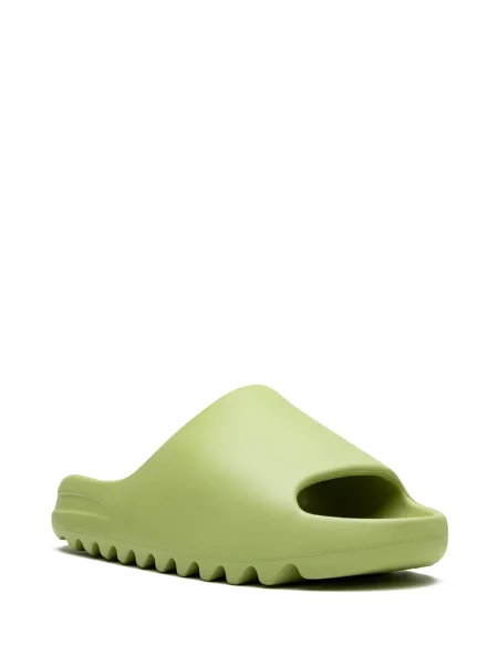 Klapki Adidas Yeezy zielone