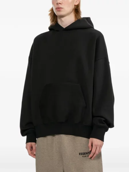 Hanorac cu glugă Essentials clasic negru