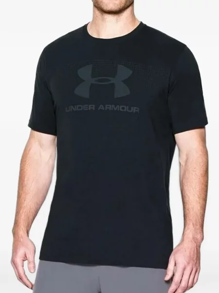 Tricou Under Armour cu autograf negru