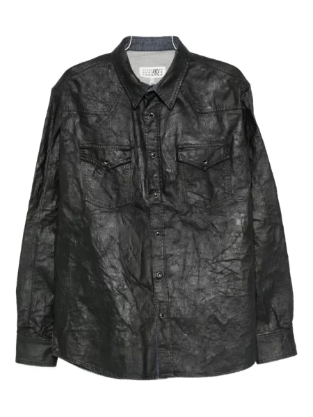 Cămașă Mm6 Maison Margiela albastru