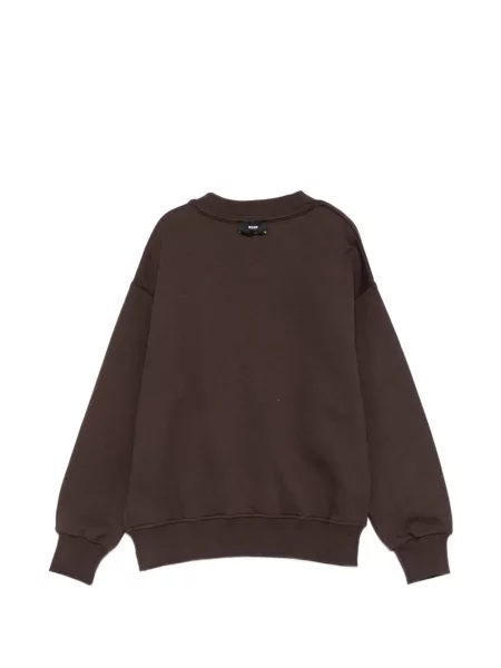 Bluza dziecięca Msgm brązowa