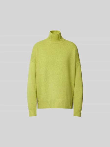 Sweter ze stójką Victoria Beckham żółty