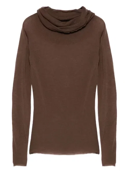 Sweter Alysi brązowy