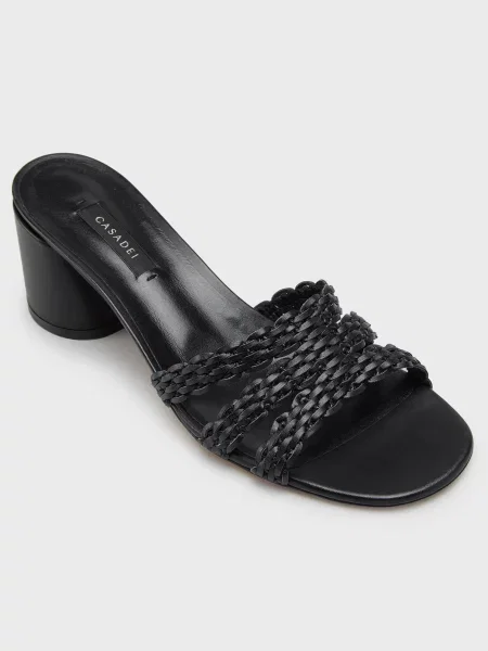 Шлепанцы Casadei черные