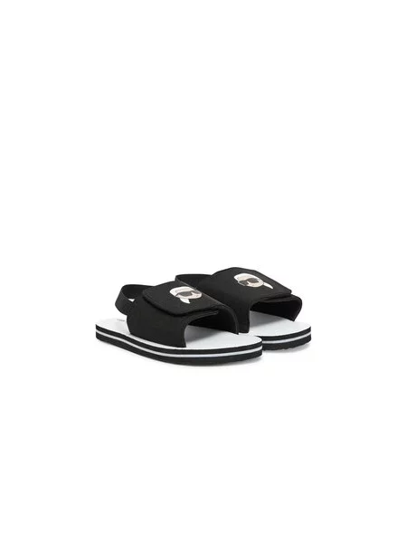 Sandale Karl Lagerfeld Kids S crna