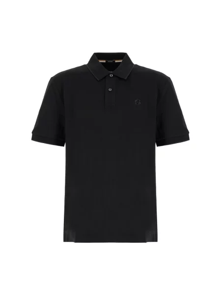 Koszulka polo Boss czarna