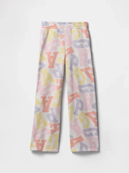 Pantaloni de trening Gap alb