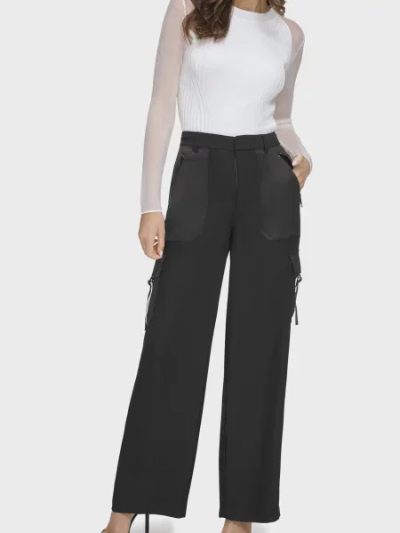 Брюки карго Dkny черные