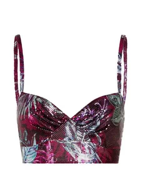 Cropp top Rabanne violet
