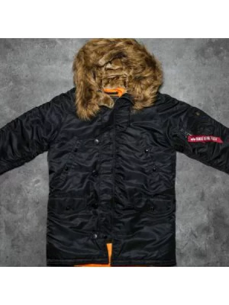 Μπουφάν Alpha Industries VF 59 Black M μαύρο