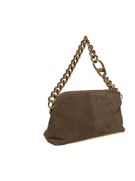 Torebka My Best Bags skórzana brązowa