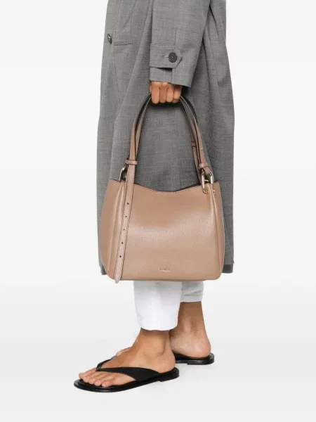 Geantă shopper Furla din piele