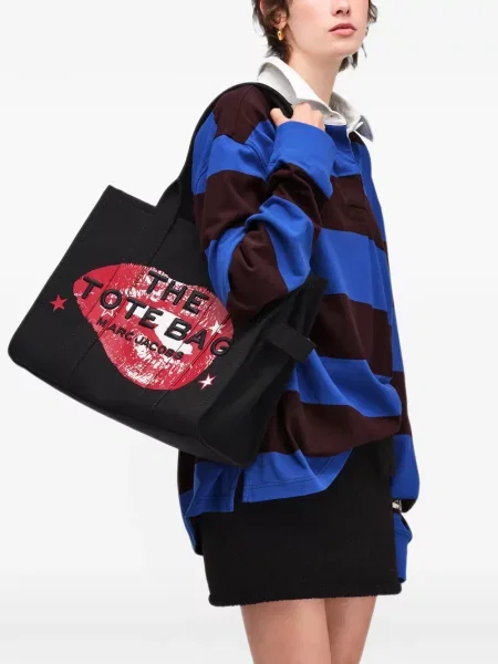 Τσάντα shopper Marc Jacobs μαύρο