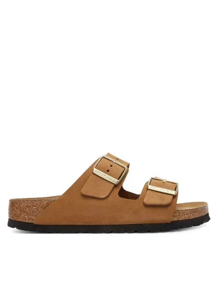 Pantofi Birkenstock din piele maro