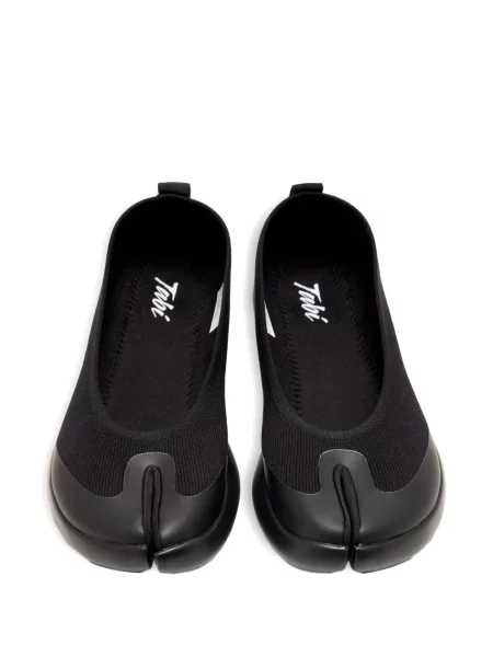 Balerini Tabi Footwear tricotate negru