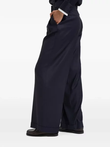 Pantaloni Peserico albastru