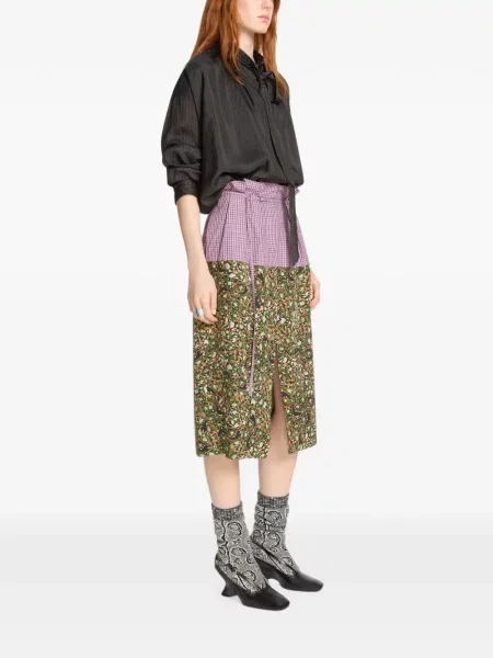 Bluză Dries Van Noten cu cordon negru