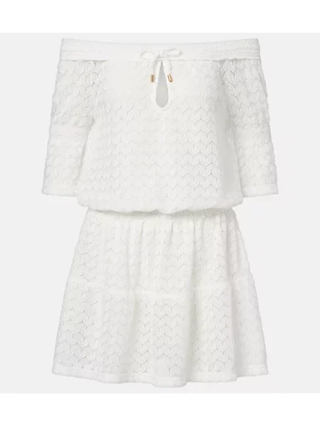 Rochie Melissa Odabash de in alb